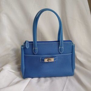 Nine West vintage Y2K 1990s plastic blue purse